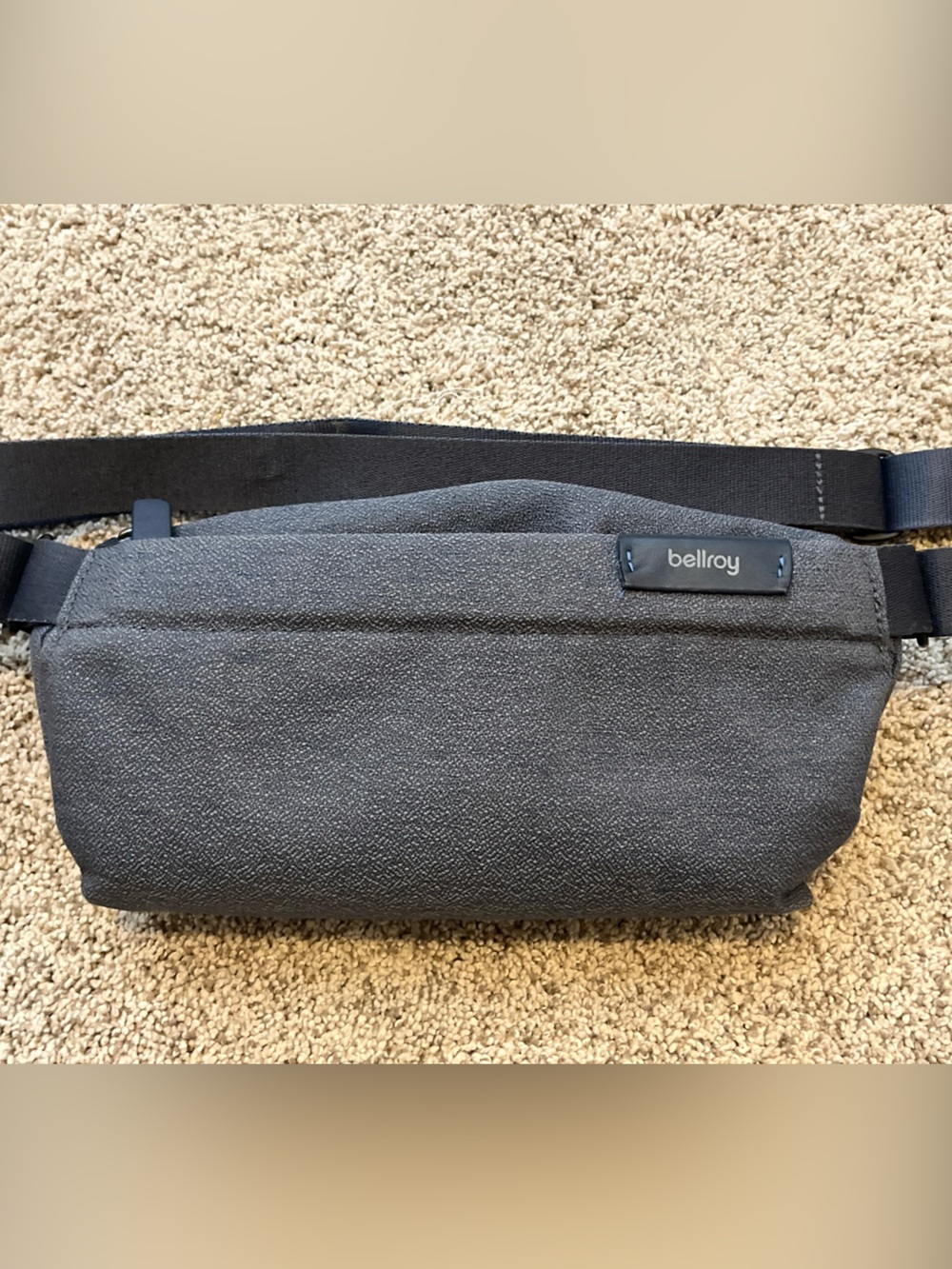 Bellroy Men's Grey  Sling Mini 4L Capacity Bag - Compact Crossbody /Waist Bag